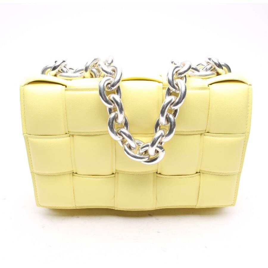 Image 1 of Padded Cassette Shoulder Bag Yellow in color Yellow | Vite EnVogue