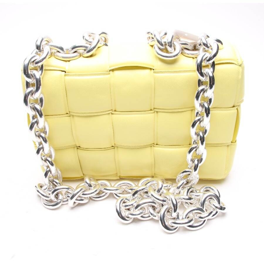 Image 2 of Padded Cassette Shoulder Bag Yellow in color Yellow | Vite EnVogue