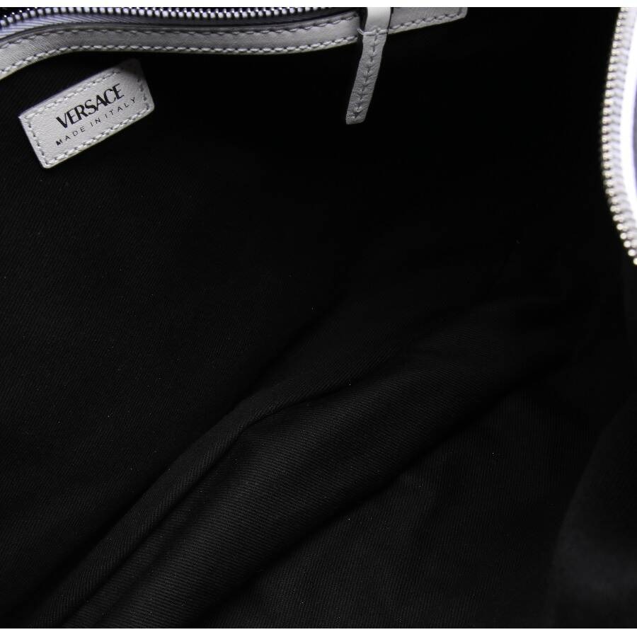 Image 5 of Black Repeat Hobo Shoulder Bag White in color White | Vite EnVogue