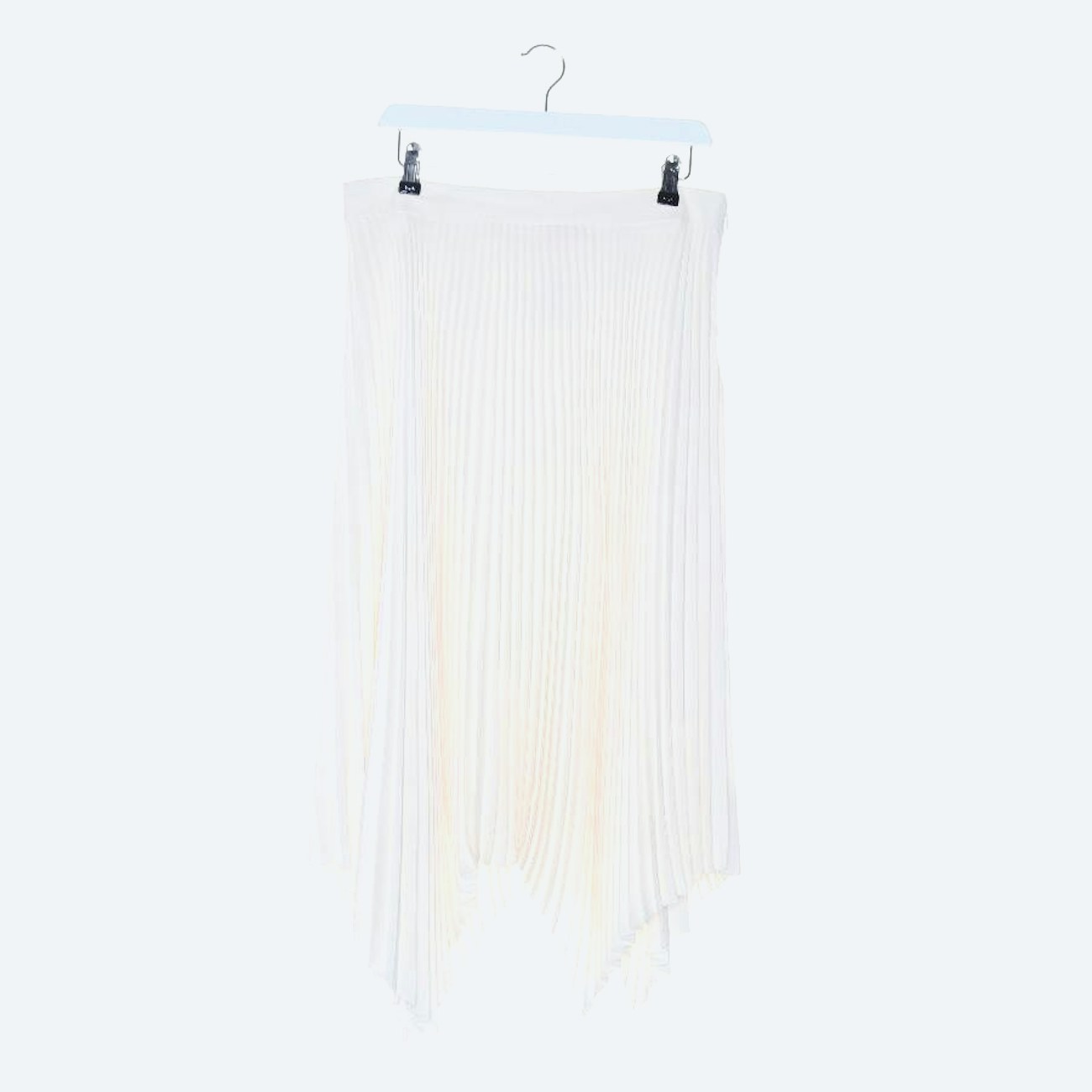 Image 1 of Skirt 44 Beige in color White | Vite EnVogue