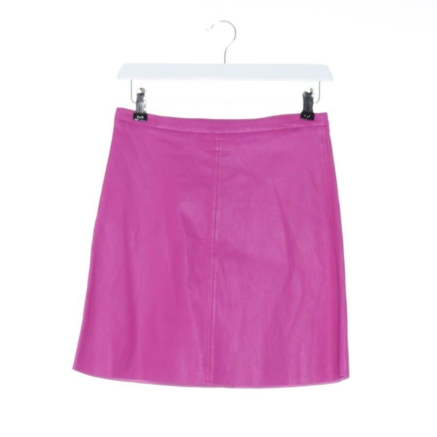 Image 1 of Leather Skirt M Pink in color Pink | Vite EnVogue