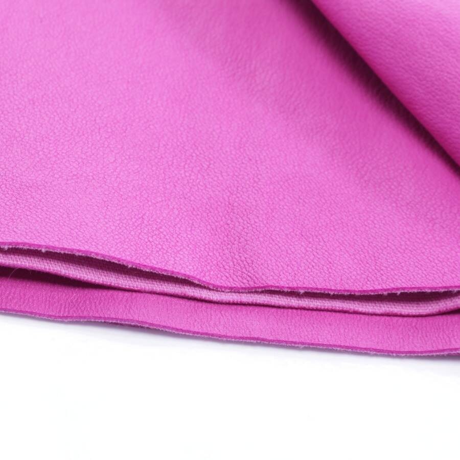 Image 3 of Leather Skirt M Pink in color Pink | Vite EnVogue