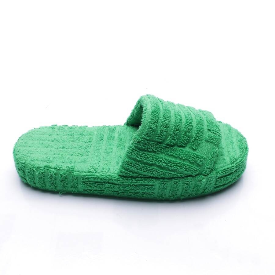 Image 1 of Resort Sponge Sandals EUR 36 Green in color Green | Vite EnVogue
