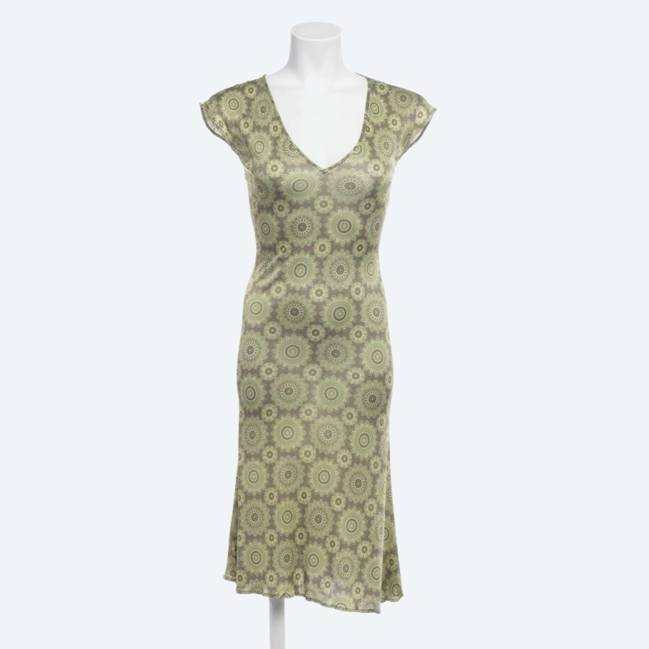 Image 1 of Dress 34 Green in color Green | Vite EnVogue