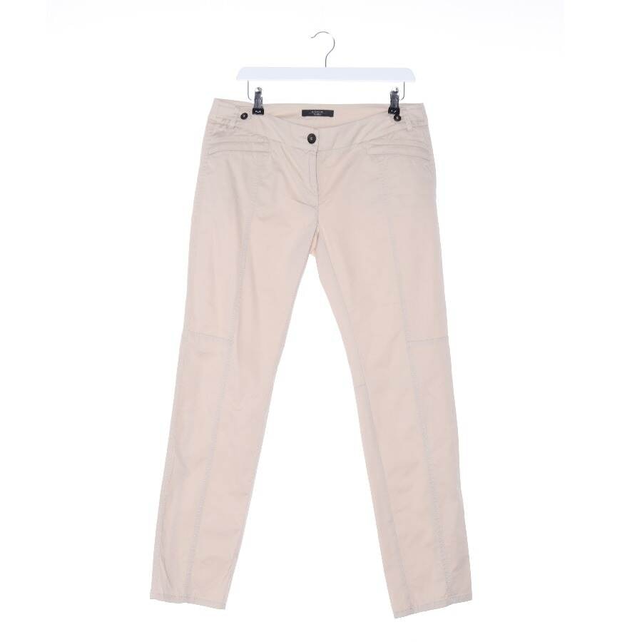 Image 1 of Trousers 42 Beige in color White | Vite EnVogue