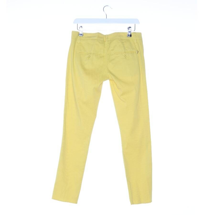 Image 2 of Trousers 27 Yellow in color Yellow | Vite EnVogue