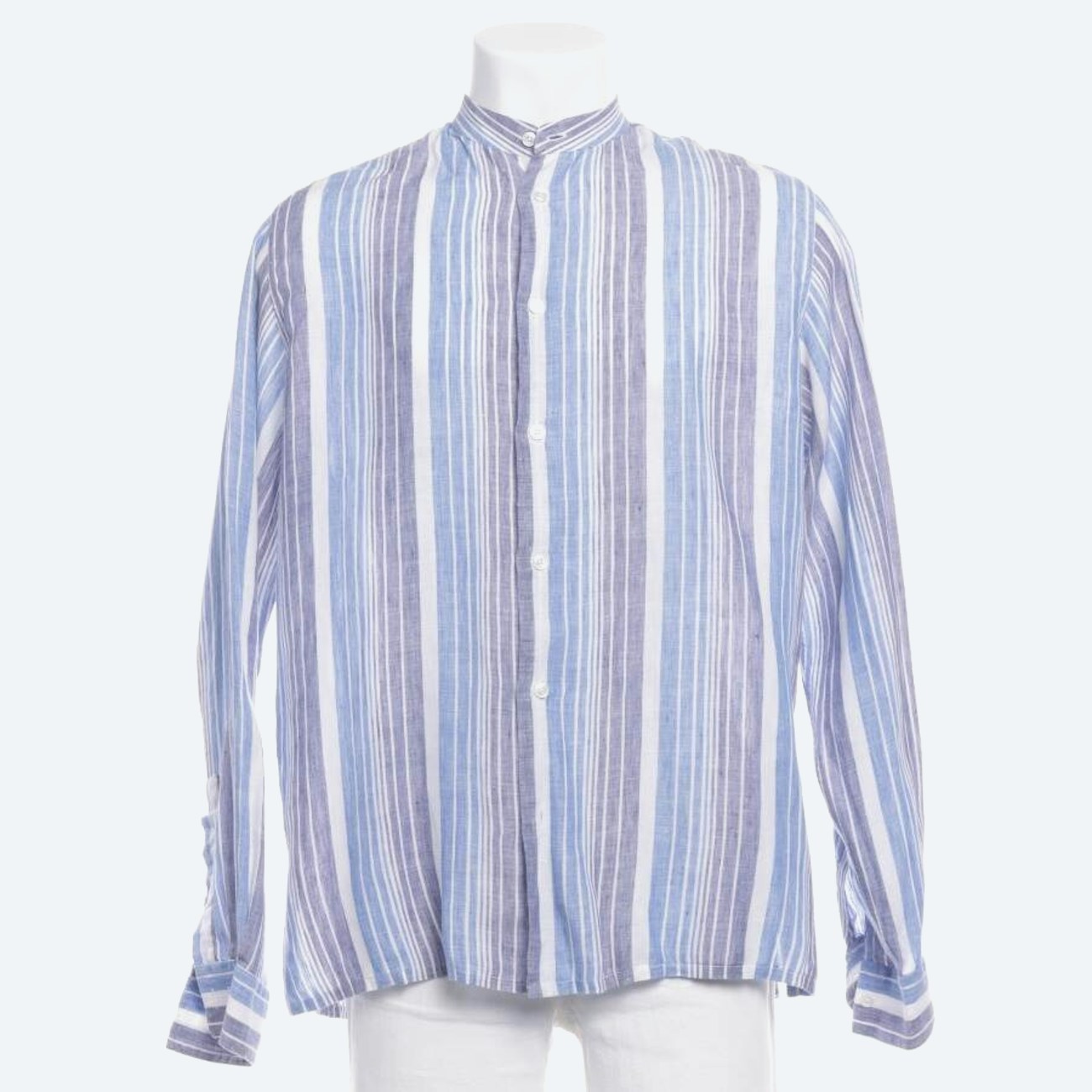Image 1 of Linen Shirt 40 Multicolored in color Multicolored | Vite EnVogue