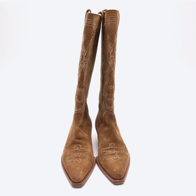 Image 2 of Boots EUR 36 Brown in color Brown | Vite EnVogue