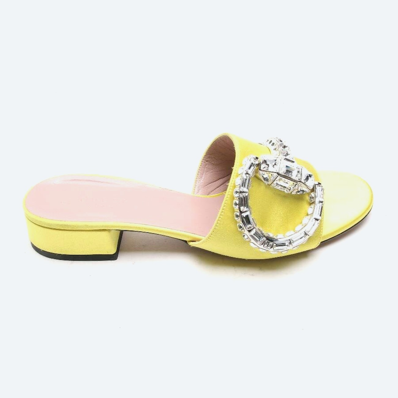 Image 1 of Heeled Sandals EUR 36.5 Yellow in color Yellow | Vite EnVogue