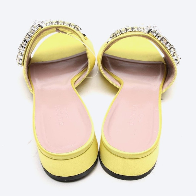 Image 3 of Heeled Sandals EUR 36.5 Yellow in color Yellow | Vite EnVogue