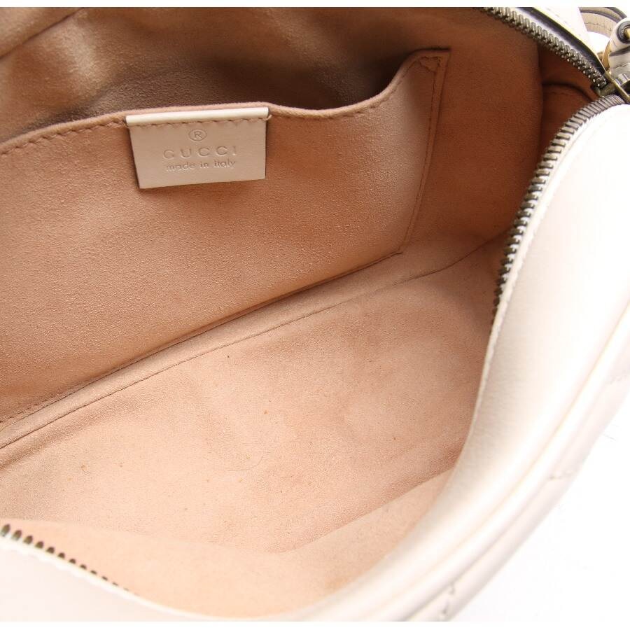 Image 5 of Marmont Shoulder Bag Beige in color White | Vite EnVogue
