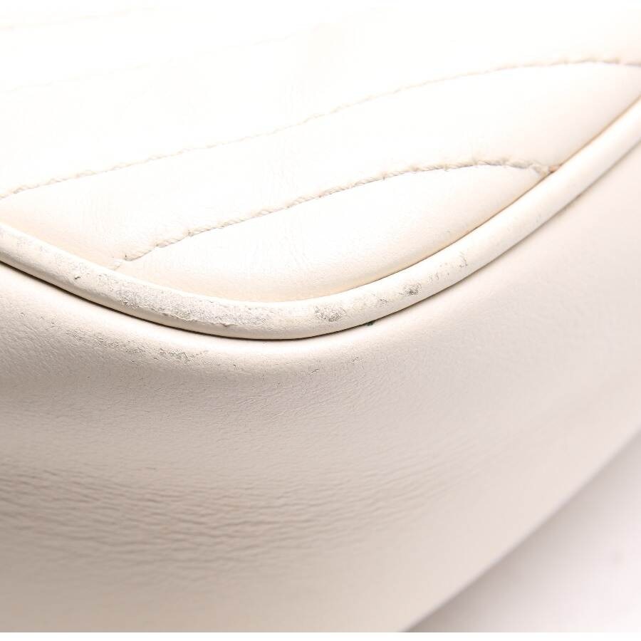 Image 8 of Marmont Shoulder Bag Beige in color White | Vite EnVogue