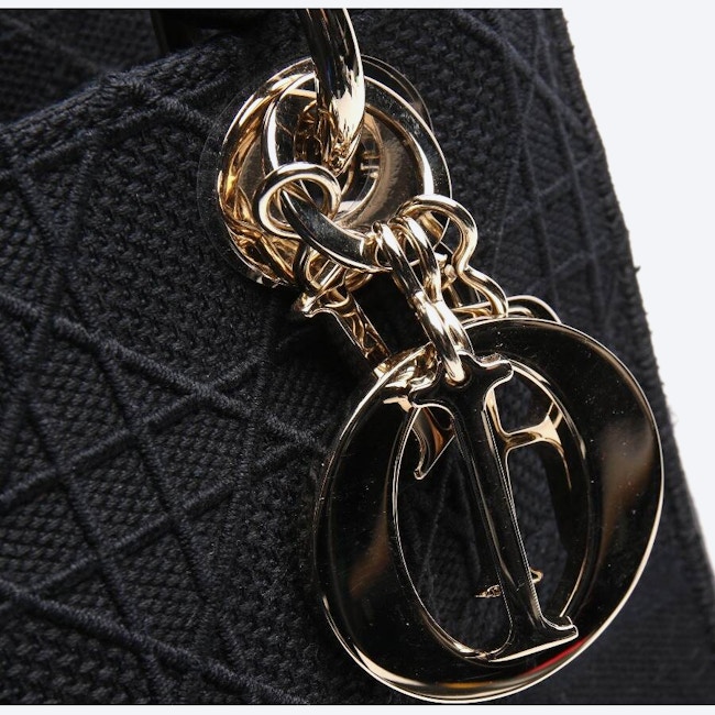 Bild 7 von Lady Dior Handtasche Schwarz in Farbe Schwarz | Vite EnVogue