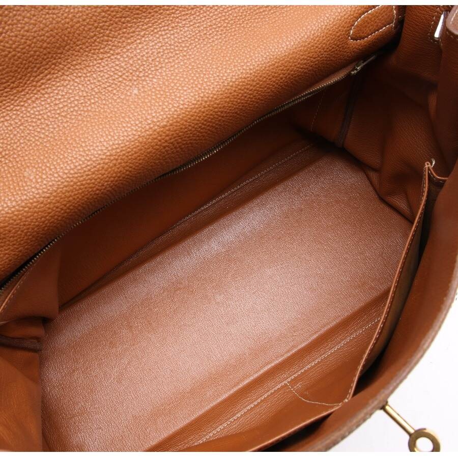 Image 5 of Kelly Bag 35 Handbag Brown in color Brown | Vite EnVogue