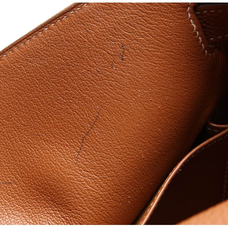 Image 7 of Kelly Bag 35 Handbag Brown in color Brown | Vite EnVogue