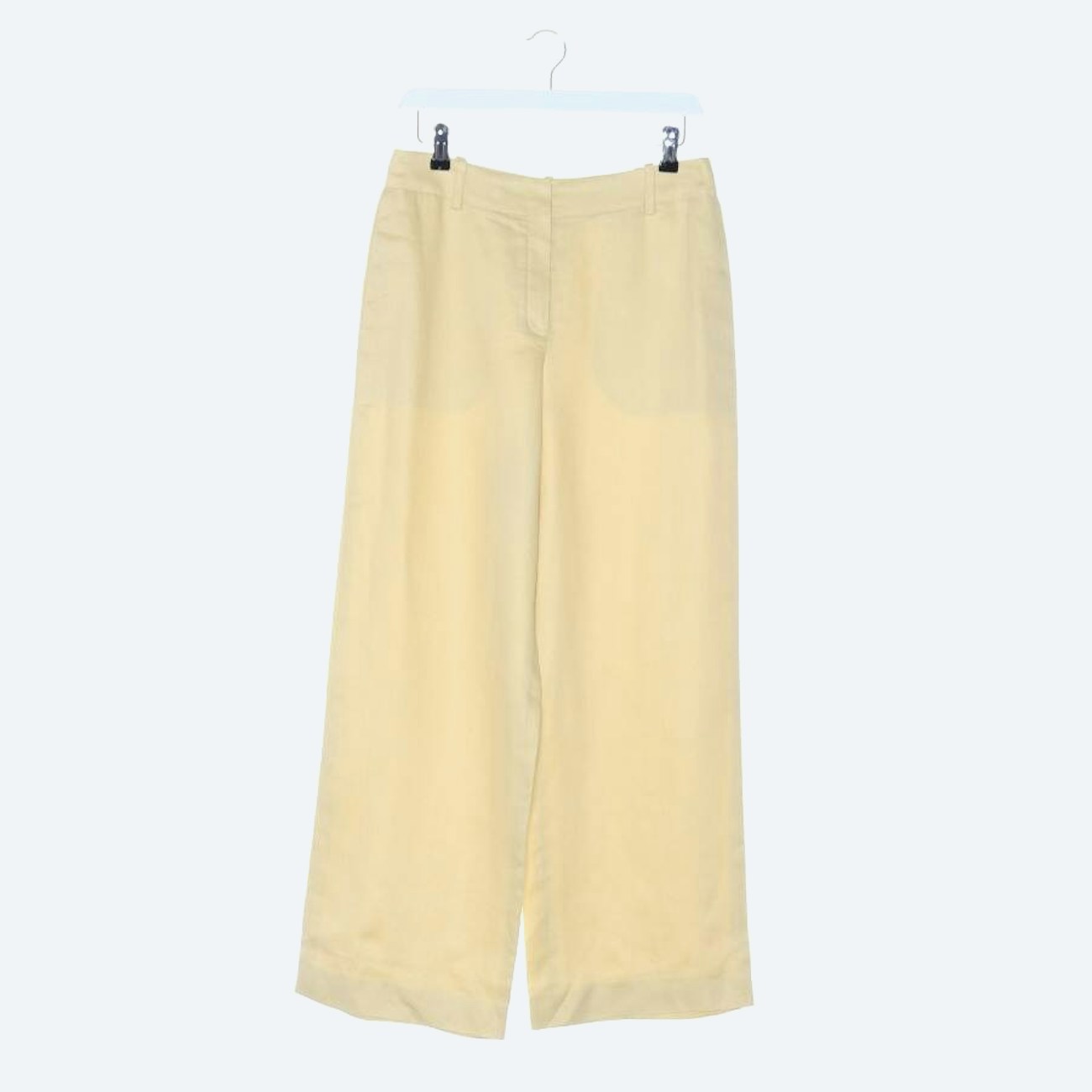 Image 1 of Linen Pants 38 Yellow in color Yellow | Vite EnVogue