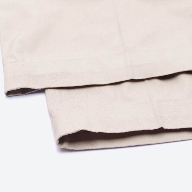 Image 3 of Trousers 38 Beige in color White | Vite EnVogue
