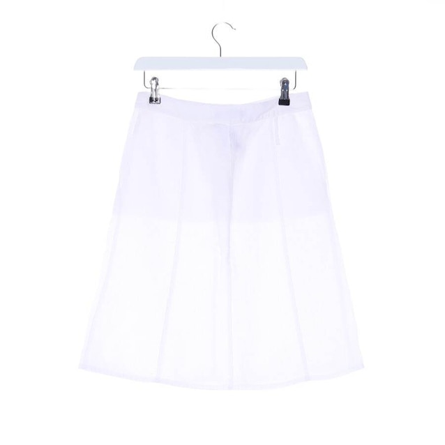 Linen Skirt 36 White | Vite EnVogue
