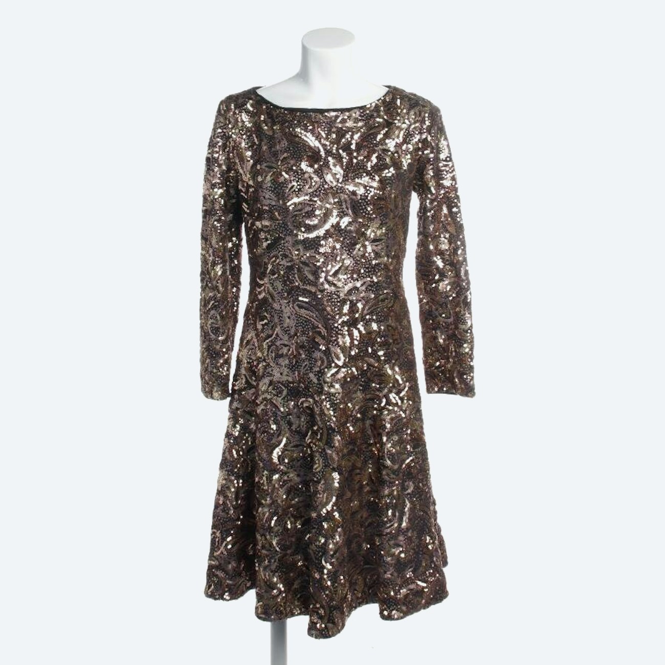 Image 1 of Cocktail Dress XL Gold in color Metallic | Vite EnVogue