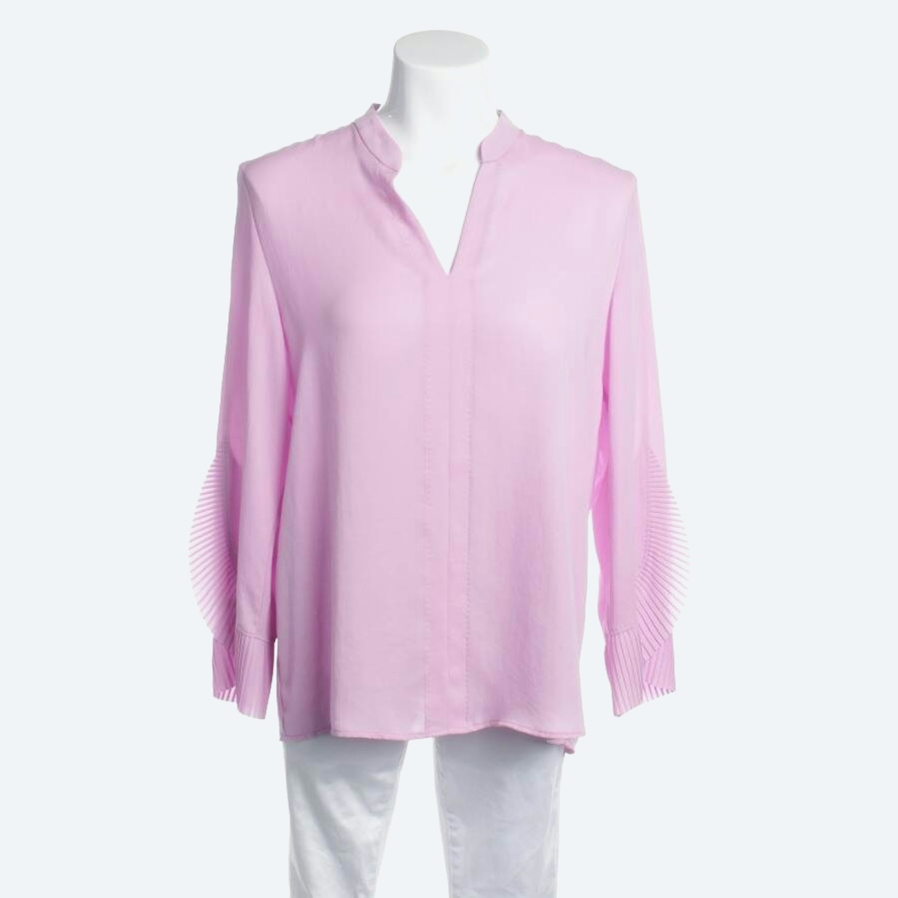 Image 1 of Shirt Blouse L Pink in color Pink | Vite EnVogue