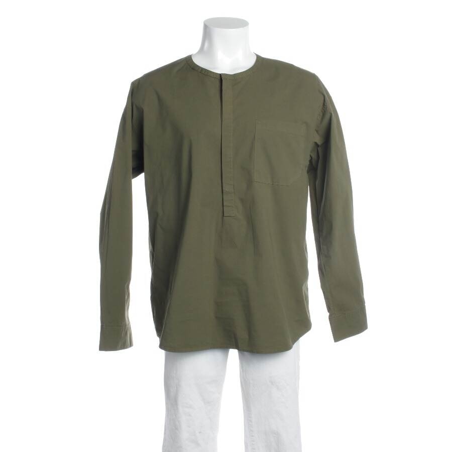 Image 1 of Casual Shirt L Dark Green in color Green | Vite EnVogue