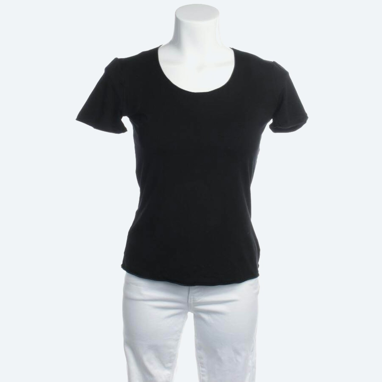 Image 1 of Shirt 36 Black in color Black | Vite EnVogue