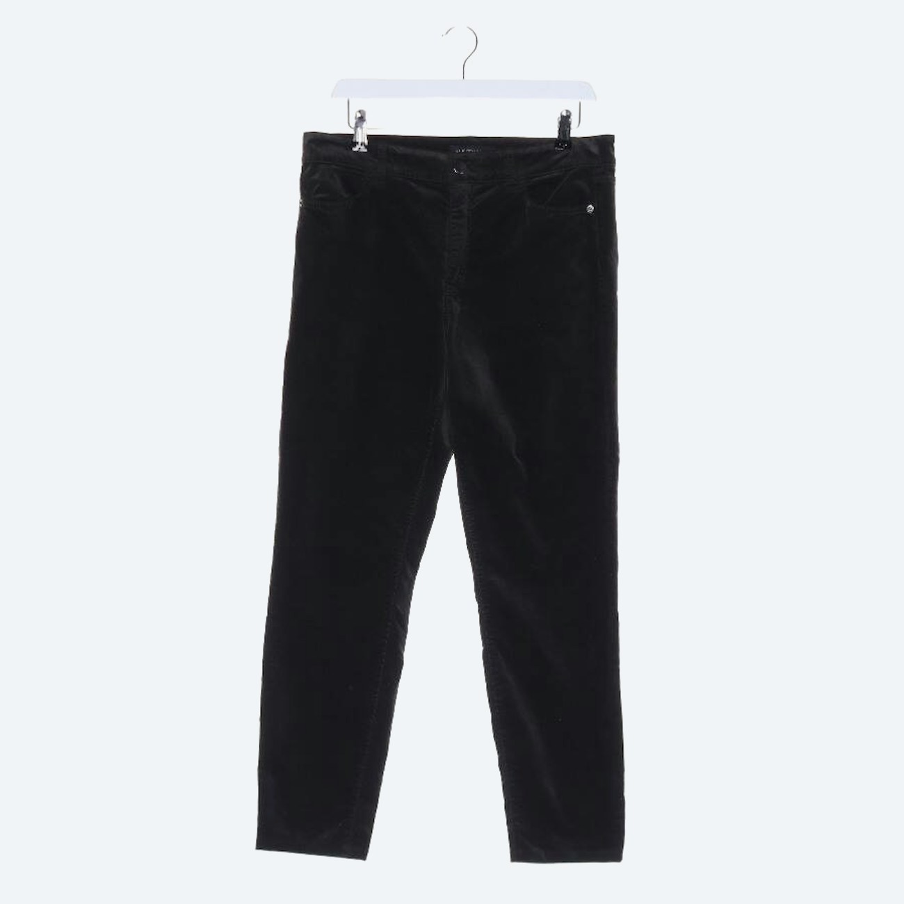 Image 1 of Velvet Pants 42 Black in color Black | Vite EnVogue