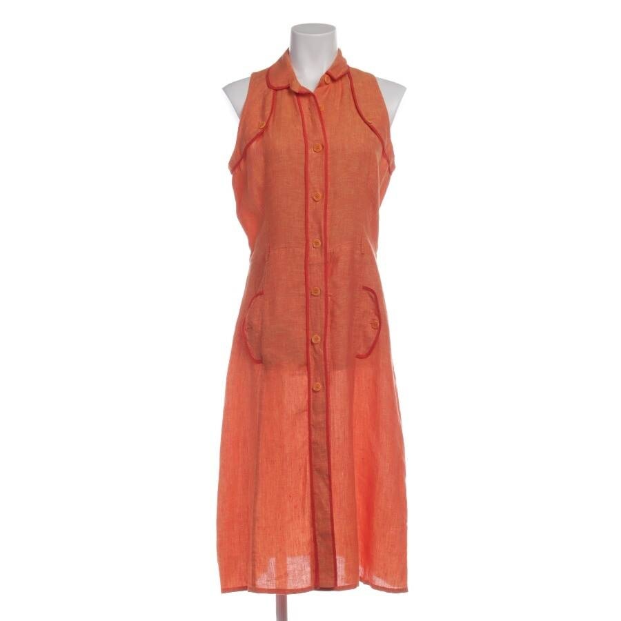 Image 1 of Linen Dress 42 Orange in color Orange | Vite EnVogue