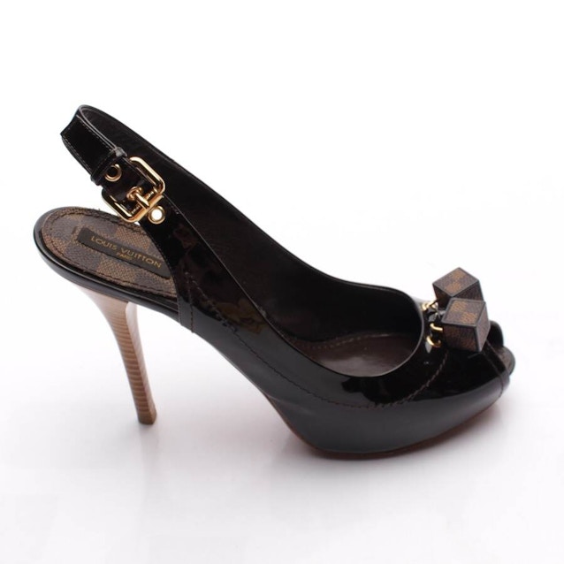 Image 1 of Heeled Sandals EUR38 Dark Brown | Vite EnVogue