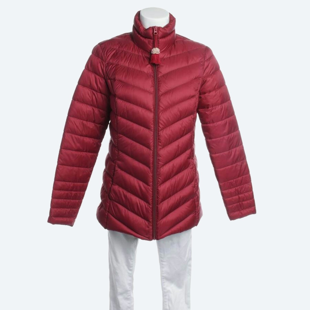 Image 1 of Quilted Jacket 40 Bordeaux in color Red | Vite EnVogue