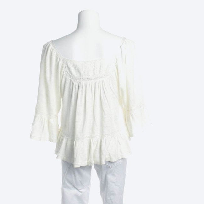 Image 2 of Linen Blouse L White in color White | Vite EnVogue