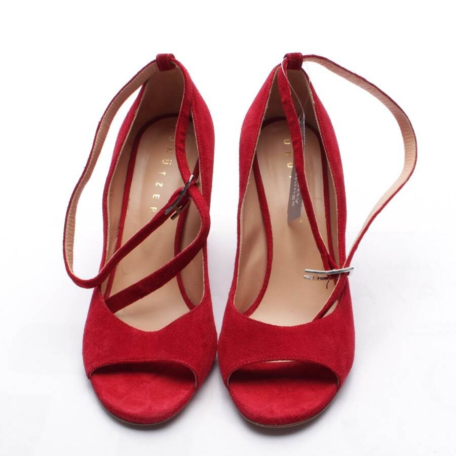 Image 2 of Peep Toes EUR38 Red in color Red | Vite EnVogue