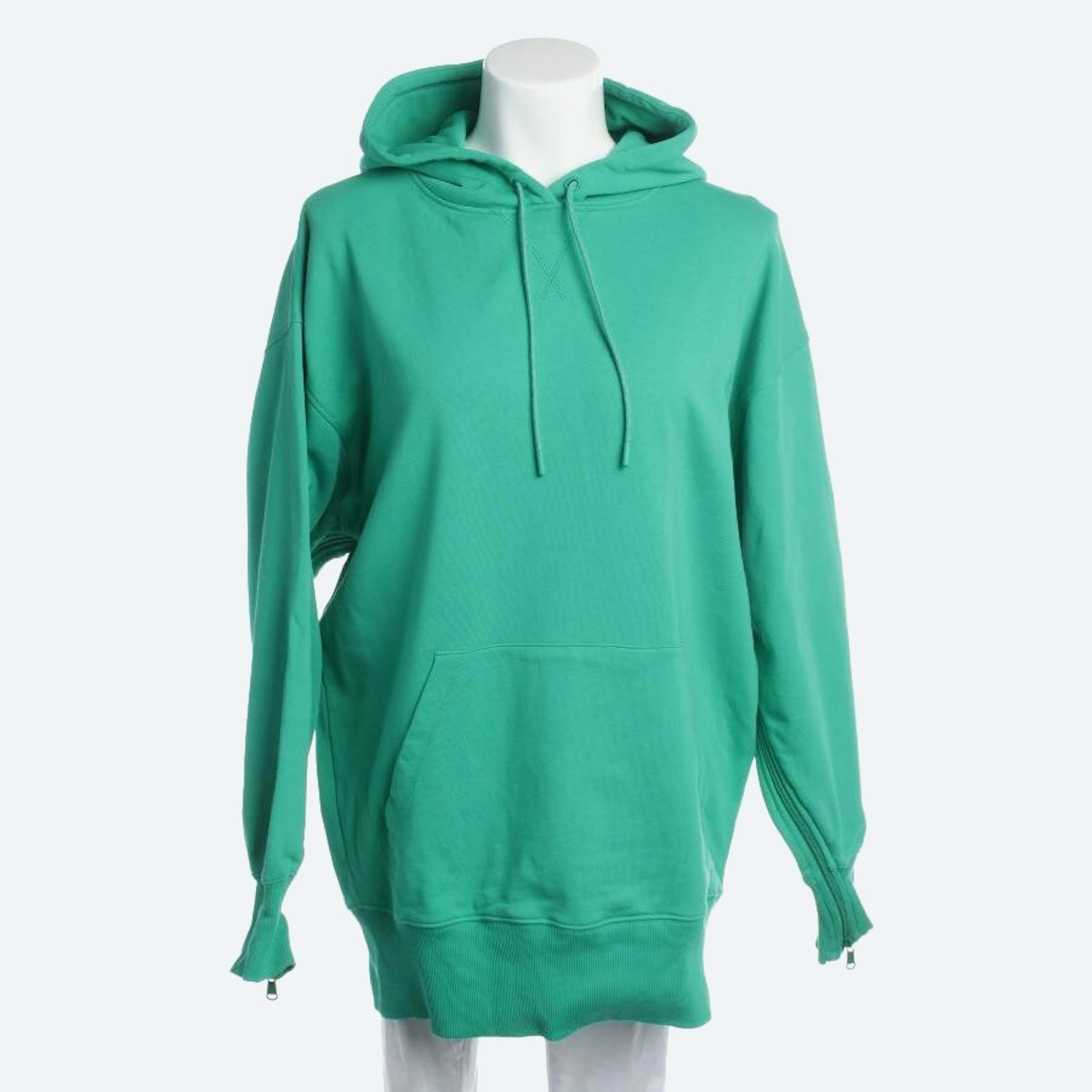 Image 1 of Hooded Sweatshirt 34 Green in color Green | Vite EnVogue