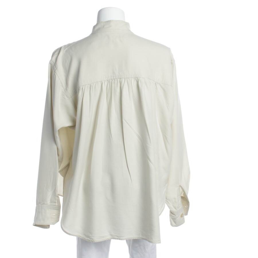 Image 2 of Shirt Blouse 36 Beige in color White | Vite EnVogue