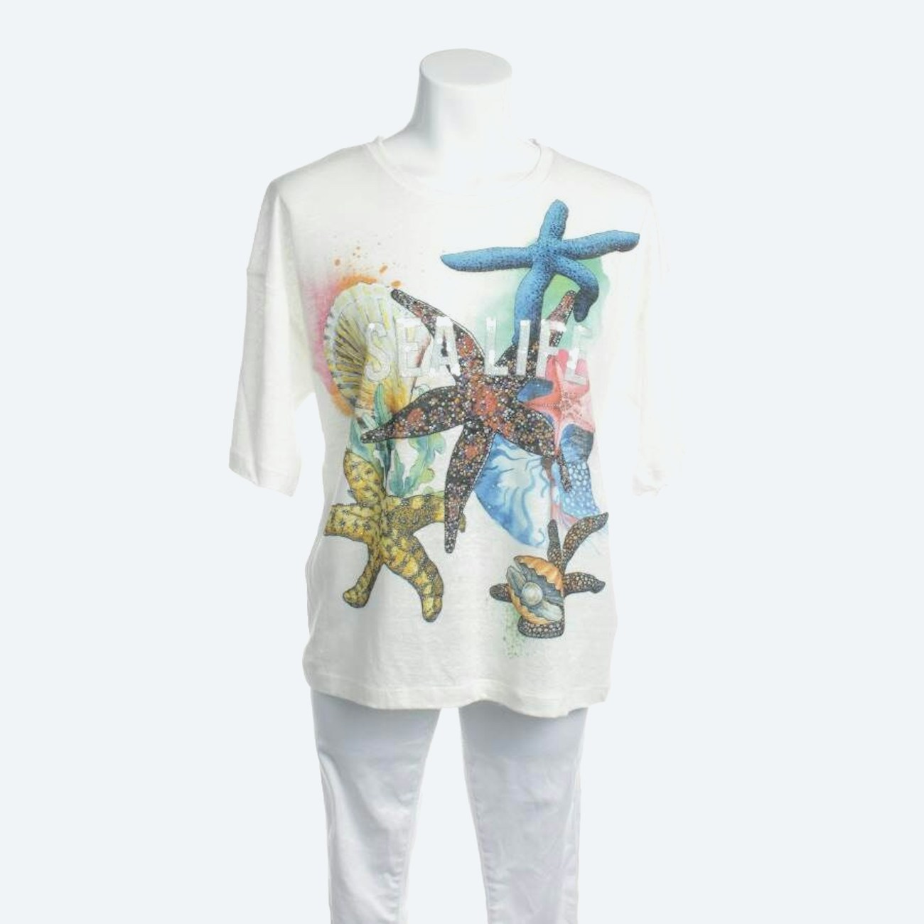 Image 1 of Linen Shirt 38 Multicolored in color Multicolored | Vite EnVogue