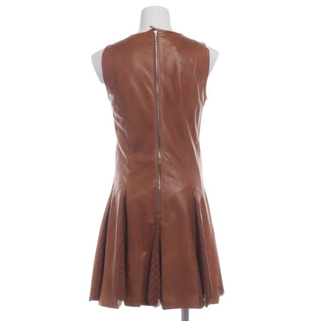 Leather Dress 36 Brown | Vite EnVogue