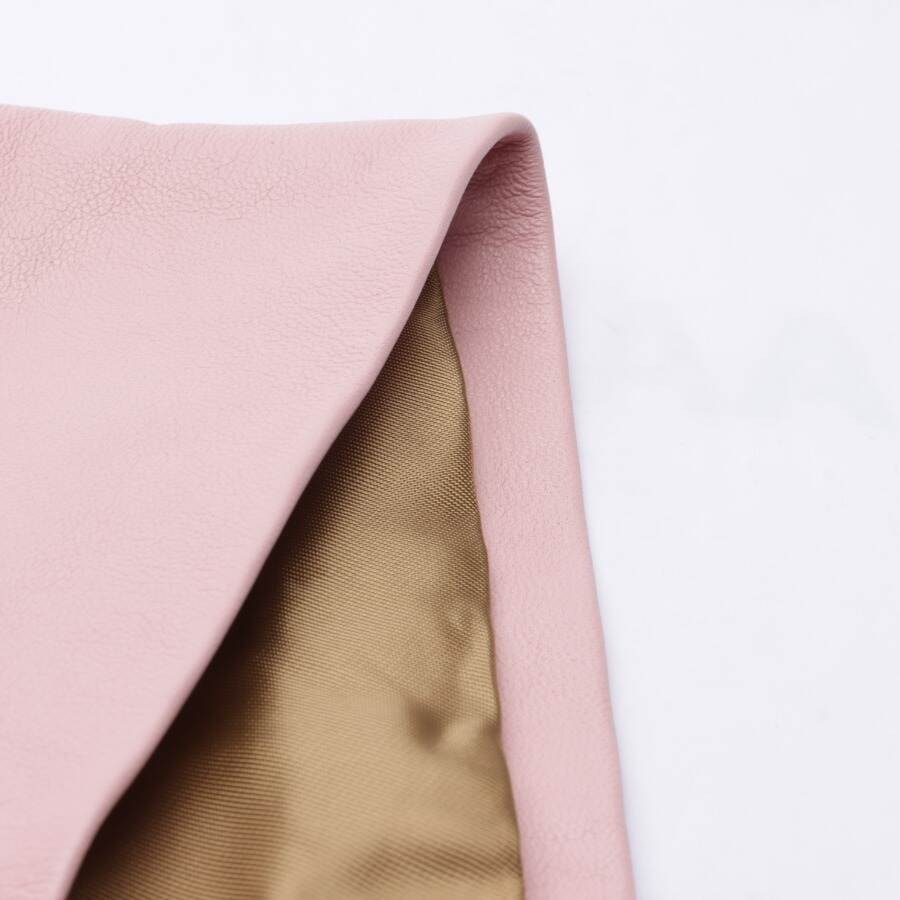 Image 4 of Leather Dress 34 Light Pink in color Pink | Vite EnVogue