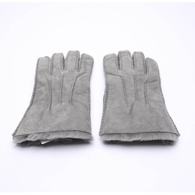 Leather Gloves Gray | Vite EnVogue