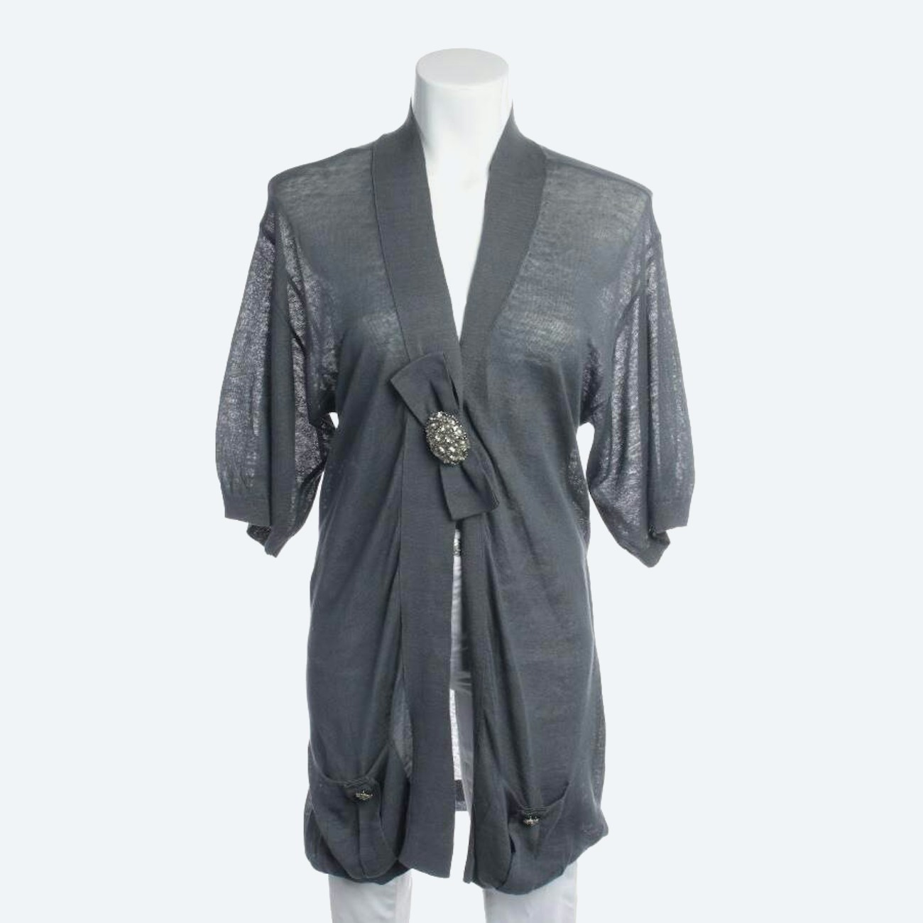 Image 1 of Cardigan M Gray in color Gray | Vite EnVogue