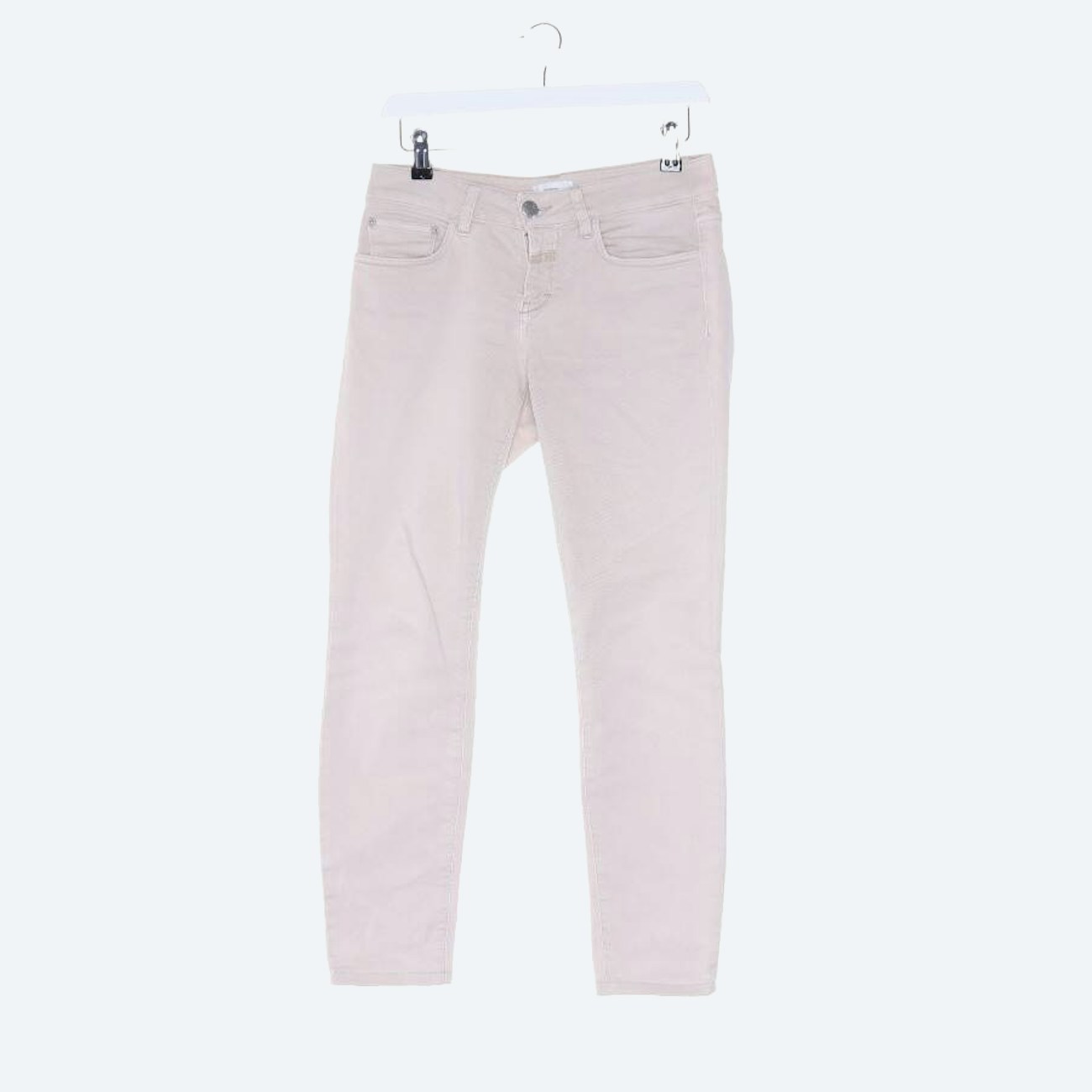 Image 1 of Jeans Skinny W25 Beige in color White | Vite EnVogue