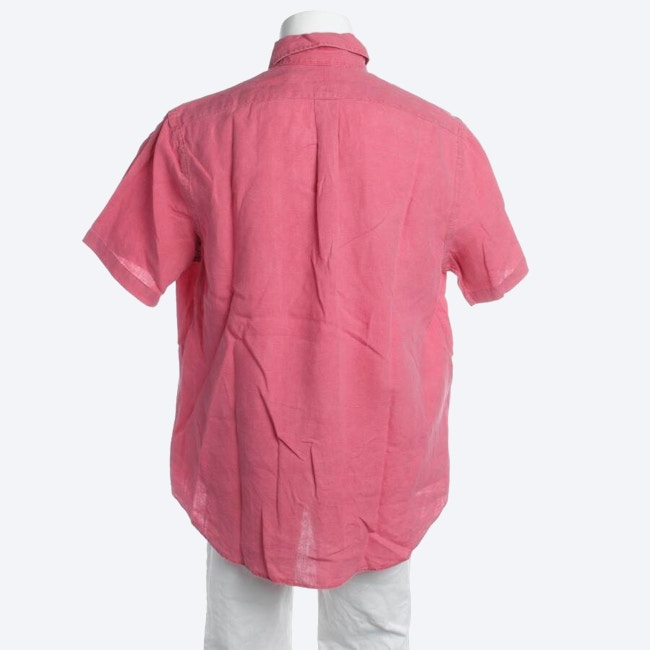 Image 2 of Linen Shirt L Light Red in color Red | Vite EnVogue
