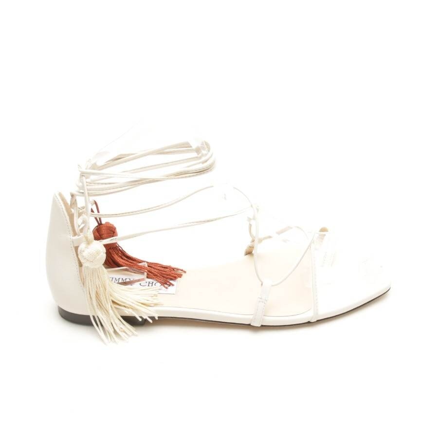 Image 1 of Sandals EUR 36.5 Beige in color White | Vite EnVogue
