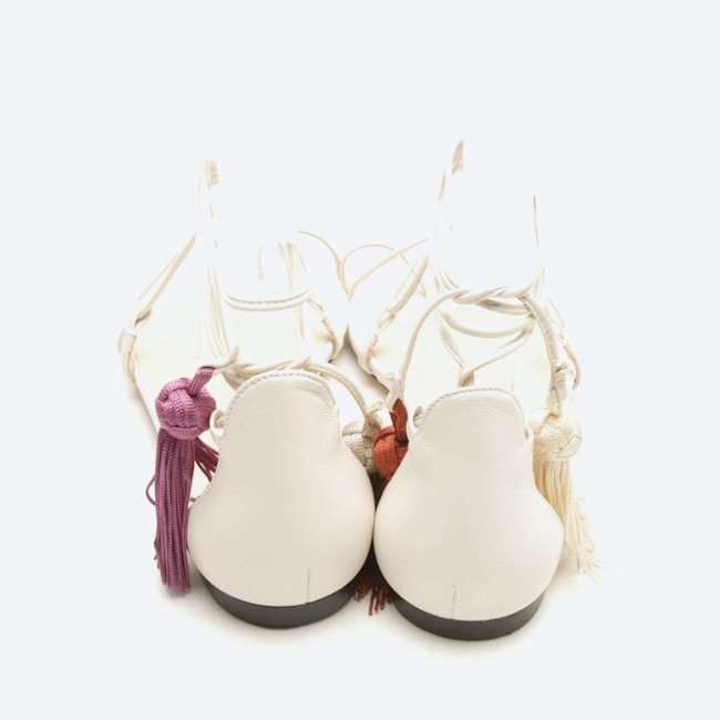 Image 3 of Sandals EUR 36.5 Beige in color White | Vite EnVogue