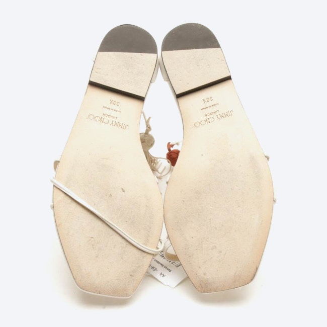 Image 4 of Sandals EUR 36.5 Beige in color White | Vite EnVogue