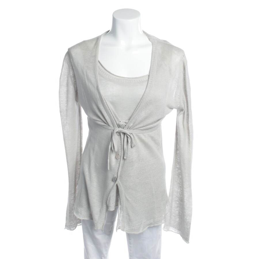 Image 1 of Linen Twin Set 36 Light Gray in color Gray | Vite EnVogue