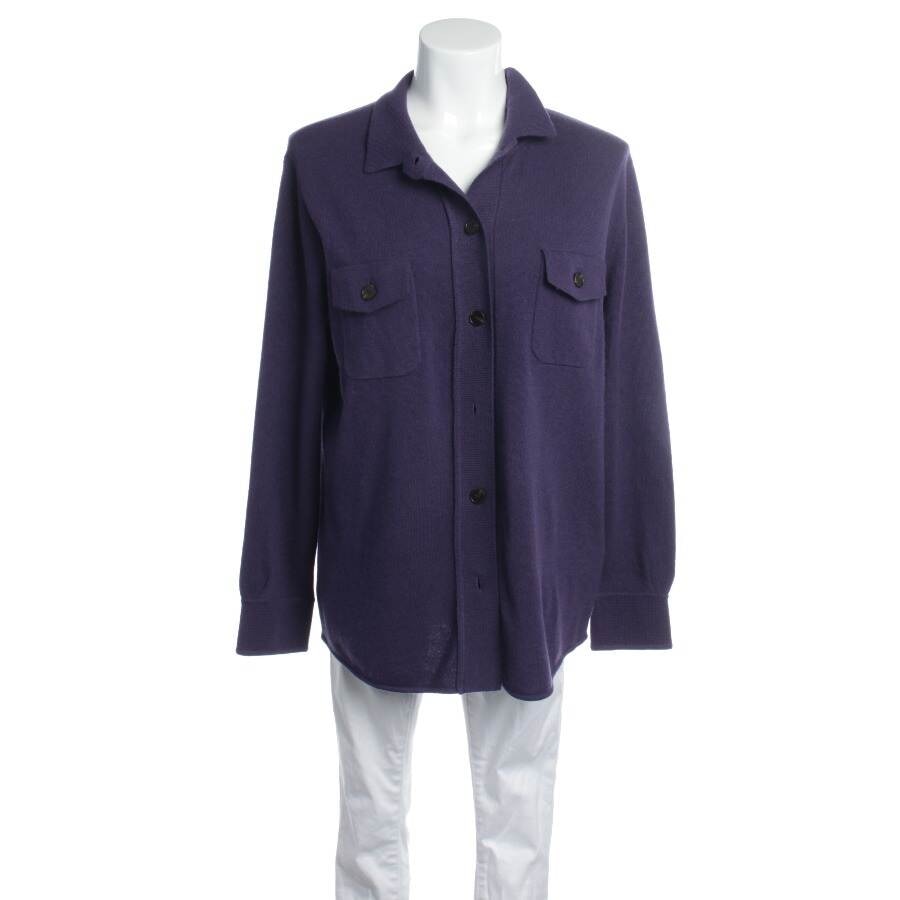 Image 1 of Wool Cardigan S Purple in color Purple | Vite EnVogue