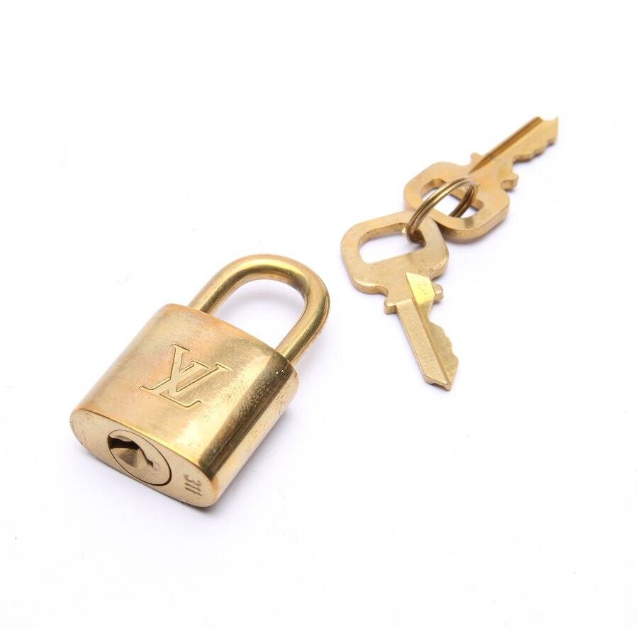 Image 1 of Lock and Key Gold in color Metallic | Vite EnVogue