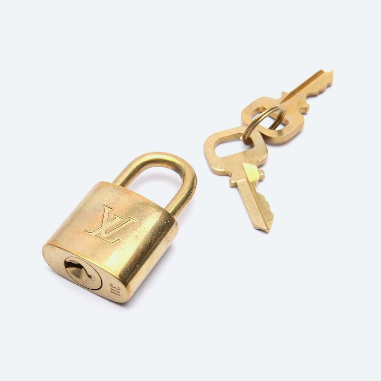 Image 1 of Lock and Key Gold in color Metallic | Vite EnVogue