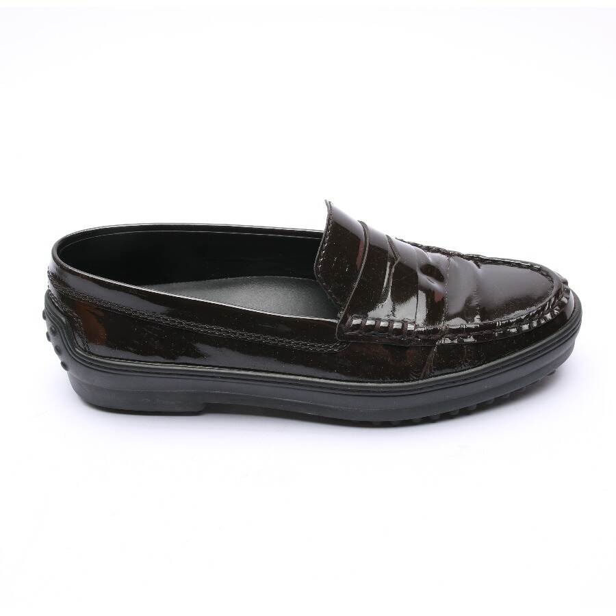 Image 1 of Loafers EUR 37 Dark Brown in color Brown | Vite EnVogue