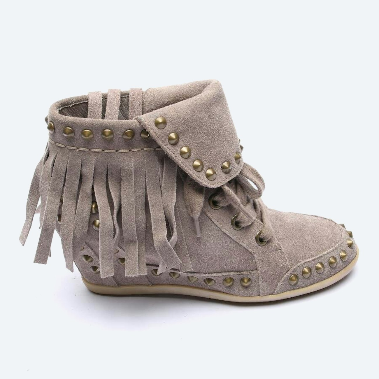 Image 1 of High-Top Sneakers EUR38 Light Gray in color Gray | Vite EnVogue